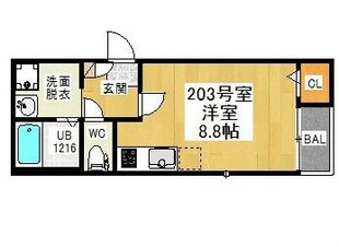 grandtic cielの物件間取画像